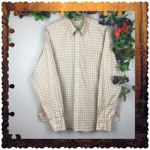 Like New 🤎 EDDIE BAUER Wrinkle Resistant Long Sleeve Shirt XL